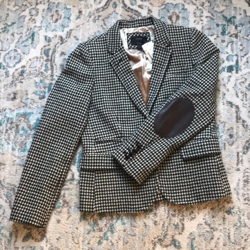 J Crew Schoolboy Tweed Blazer